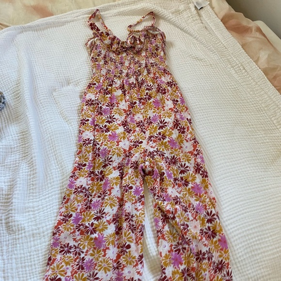 Scrunched wide leg floral jumper - Picture 7 of 9